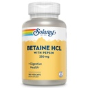 Solaray - HCl con Pepsin - 250 mg - 180 cápsulas
