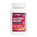 HealthA2Z® Allergy Relief ← Fexofenadine Hydrochloride 180mg TEN 180 Caplets ANTE Antihistamine TEN 24-Hour Antihistamine for Allergy Relief ANTE Indoor/Outdoor Relief