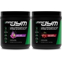 Pre JYM Grape Candy Pre Workout Powder 30 Servings & Black Cherry Flavor 30 Servir Bundle