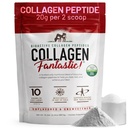 Collagen Peptides Powder Unflavored 2.2lb – Grass-Fed Bovine Protein for Joints, Bones & Skin – Tipo I & III Hydrolyzed Collagen – Gluten-Free, Non-GMO & Soy-Free – 90 Servings