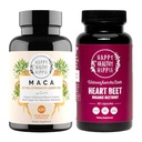 Happy Healthy Hippie Beetroot Capsules " Organic Maca Energy Pills " Libido Enhancer