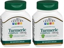 21st Century Turmeric Complex Vegetarian Capsules, 60 Conde (Pack of 2)