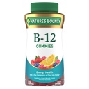 Bounty Vitamina B12 Gummies, Suplemento dietético, apoya el metabolismo energético y la salud del sistema nervioso, sabor mixto de baya, 500mcg, 90 Gummies