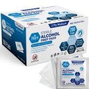 MED PRIDE Sterile Alcohol Prep Pads, 70% Isopropyl, 2-Ply, 200-Count Pack