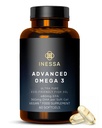 Omega 3 Fish Oil 1200mg (480mg EPA/360mg DHA per Capsule) High Strength, Ultra Pure, Eco Friendly 60 Capsules, 2 Months Supply. GMP &amp; Friends of The Sea Certification