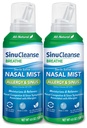 SinuCleanse Alergía " Sinus Sterile Nasal Spray, Ultra Fine Mist, Moisturizes " Relieves Severe Nasal Congestion Due to Allergies, 4.6 Oz (2 Pack), Made in USA