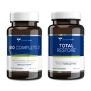 Gundry MD Bio Complete 3 y Total Restore Bundle - Prebiótico, Probiótico, Postbiótico para apoyar la salud óptima de Gut