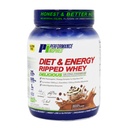 Rendimiento Nutrición inspirada Proteína de agarre - 25G Proteína – Leucine 4G – L-Carnitina – Extracto de té verde – Mocha – 2.25 lbs