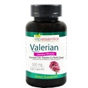 Cápsulas de raíz valeriana Suplemento de extracto de hierbas de 500 mg 100 pastillas