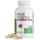 Bronson Milk Thistle Silymarin Marianum &amp; Dandelion Extract Liver Health Support, Antioxidant Support, Detox, 120 Capsules