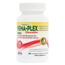 Naturalezas Más Hierro Hema-Plex - 60 Chewables de Berry mixtos - 85 mg Hierro Elemental - Sangre Total - con Vitamina C & Bioflavonoides - Vegan, Gluten Gratis - 20 Serviciones