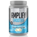 AMPLIFY NDS Nutrition Smoothie Premium Whey Protein Powder Shake with Added Greens and Amino Acids - Build Lean Muscle, Gain Strength, Lasting Energy, and Lose Fat - Vanilla (30 Servings)