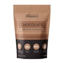 Just INGREDIENTES Chocolate Protein Powder – 20-Serving Blend with 100% Grass-Fed Whey & Organic Plant Proteins – Rich Cocoa Flavor – Supports Muscle Recovery, Energy*