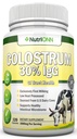 Colostrum - 1000mg - 120 cápsulas - 30% IgG - No GMO Lácteos de EE.UU. - Primero Colostrum de Bovino de Leche - Baja Calor Procesado - Grande para GI Salud Tract - Soporte Inmunitario - Bonificación y salud muscular