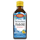 Carlson - The Very Finest Fish Oil, 1600 mg Omega-3, Liquid Fish Oil Supplement, Norwegian Fish Oil, Wild-Caught, Sustentably Sourced Fish Oil Liquid, Lemon, 200ml, 6.7 Fl Oz