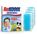 BeKOOOL Sábanas de gel suave para los niños para el alivio de la refrigeración de la incomodidad de fiebre
