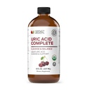 Productos naturales completos Uric Acid Complete - 8oz Suplemento líquido para apoyar la limpieza del ácido úrico, la salud del riñón " Circulación con vinagre de manzana, cereza de tarta " .