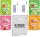 SENSORY4U Agarre y vaya Set de Regalos SaltStick con nuevos Fastchews Flavors y Tubos listos para la carrera - Lemon Lime Orange Green Apple y Watermelon Electrolyte Tablets