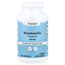 Vitacost Niacinamide (Vitamin B-3) - No Flush Niacin - 500 mg - 200 cápsulas