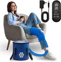 Máquina de Terapia Fría, Máquina de Hielo para Cuidado de rodillas Después de la cirugía, Equipo de recuperación de repuesto de rodillas Aids Pack, Sistema de Cryoterapia w / Plataforma de compresión para tobillo, Pie, Alivio ACL