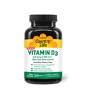 Vida País Vitamina D3 5000 UI – Alta Potencia, Fuente No Flamenca, Apoyo a la Salud del Hueso, Función Inmune " Absorción del Calcio - 365 Softgels, Suministro Certificado Libre de Gluten, A largo plazo