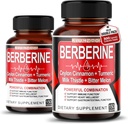 Suplemento de Berberina - Mejorado con Ceilán Cinnamon, Turmeric, Milk Thistle, Bitter Melon for Digestion, Immunity & Weight Managament Support (150 Count (Pack of 2))