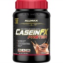 ALLMAX Casein-FX Protein, Chocolate - 2 lb - 25 gramos de proteína de liberación lenta por Scoop - Bajo Carb & Zero Añadido Sugar - Aprox. 27 Serviciones