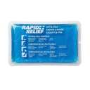 Compresor rápido de gel caliente y frío con Contour-Gel 5 1/4x9-Inch Compress mediano de gel azul para lesiones