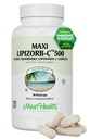 Maxi Health Liposomal Vitamina C 500mg Capsules con Blend Digestivo, Alta Absorbable Alta Dosis VitaminC, No GMO Kosher Vegetariano Doctor-Formulated Immune Support Suplemento (90 Cuenta)