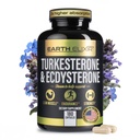 Turkesterone &amp; Ecdysterone – Natural Testosterone Support, 2-in-1 High Potency Turkesterone Supplement for Men & Women with 95% Beta Ecdysterone - Strength, Energy and Vitality – 180 cápsulas
