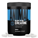 Cápsulas de monohidrato de animales micronizados - 300 Cápsulas, 2500 mg por servicio para apoyar el crecimiento muscular, resistencia, producción ATP, función cognitiva, fuerza, recuperación y fatiga muscular