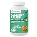 WeLMATE Alivio de la Alergia - Diphenhydramine 50 mg - 1000 Conde Cápsulas - Antihistamínico - Alergia " Síntomas fríos - Sneezing, Runny Nose, Itchy Eyes " Throat