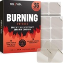 Patches TOLEVITA con Garcinia Cambogia - 36 Pcs TENIDO TENIDO Patches naturales fáciles de usar para estilos de vida activos, gimnasio, fitness y vitalidad diaria