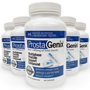 ProstaGenix Multifase Prostate Suplemento -5 Botellas- Destacado en Larry King Investigative TV Show - Más de 1 millón Vendido - Fin de los viajes de baño nocturno, Urgency, Frequent Urination.
