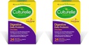 Salud Digestiva Cultura Salud Digestiva Chewables Probióticos diarios, Probiótico para Hombres y Mujeres, Estreno Probiótico Más Estudiado Clínicamente, 10 millones de UF, soporta Diarrea Ocasional, Bloating de Gas, 24 Cuenta