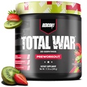 REDCON1 Total War Pre Workout, Strawberry Kiwi - L Citrulline, Malic Acid, Green Tea Leaf Extract for Pump Boosting Pre Workout for Women &amp; Men - 3.2g Beta Alanine to Reduce Exhaustion (30 Servings)