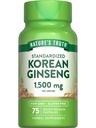 La verdad de la naturaleza Ginseng capsules Coreano Silencioso 75 Conde ← Standardized Extract 