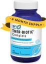 SFI Health Klaire Labs Ther-Biotic Complete - Hypoallergenic Probiotics for Women &amp; Hombre - Acid-Stable Probiotic Supplement - 12 Especies for Immune &amp; Digestive Health - 25 Billion CFU (120 cápsulas)