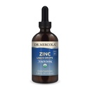 Dr. Mercola Zinc Liquid Drops - Supports Immune & Organ Health - 15 mg Organic Zinc Liquid Drops - USDA Organic - NSF Certified - Non-GMO, Gluten-Free &amp; Soy-Free - 3.88 fl oz (28 Servings)