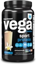 Vega Premium Sport Protein Vanilla Protein Powder, Vegan, No GMO, Gluten Free Plant Based Protein Powder Drink Mix, NSF Certified for Sport, 29.2 oz