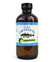 Virgin Cod Liver Oil - 8 Fl oz Natural, Fuente sostenible, Wild Caught & Fresh Tasting. Alto en vitamina D, Omega 3 DHA/EPA (Lemon y Peppermint Flavored)