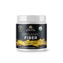 Nutrición antigua Polvo de fibra orgánica, mango de piña, fibra soluble de Acacia & Konjac Root, soporta salud digestiva, reduce el rubor, 6.4 oz