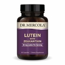 Dr. Mercola Lutein con Zeaxanthin, 30 Serviciones (30 cápsulas), 40 mg Lutein Por Serving, Suplemento dietético, soporta Visión Salud y Función Cognitiva, No GMO