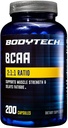 BODYTECH BCAA - 2:1:1 Ratio (200 cápsulas)