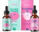 JoySpring Vitamina C + Elderberry Drops + Zinc Suplementos para niños Immune Support and Vitamin D Drops for Immune Support &amp; Heart Health