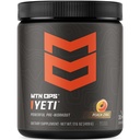 MTN OPS Yeti Pre-Workout Powder Energy Drink with Creatine, 200mg Caffeine &amp; BCAAs with Beta Alanine, 30-Serving Tub, Peach Zing