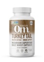 Om Mushroom Superfood Turquía Tail Mushroom Capsules Superfood Suplemento, 90 Cuenta, 30 Días, Apoyo Inmunitario, Polysacchrides, Beta-Glucans, Gut Health & Holistic Defense Mushroom Suplemento
