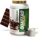 Magnum Nutraceuticals Quattro Vegan Protein Powder, Chocolate 2lb – Premium Plant-Based Protein Powder Isolate for Muscle Growth &amp; Recovery