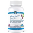 Naturales nórdicos Pro Vitamina D3 Gummies, Berry silvestre - 120 Gummies - 1000 UI Vitamina D3 - Gran sabor - Huesos saludables, Mood &amp; Immune System Función - No GMO - 120 Servimientos