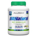 ALLMAX Nutrition ISONATURAL Whey Protein Isolate, Vanilla - 5 lb - 27 Gramos de Protein Por Scoop - Zero Fat & Sugar - 99% Lactose Gratis - con Prebióticos - Sin Sabores Artificiales - 73 Servimientos